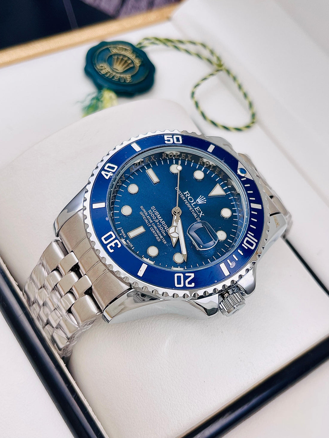 ROLEX SUBMARINER ¨PULSO TRENZADO¨ 50%OFF🏷️